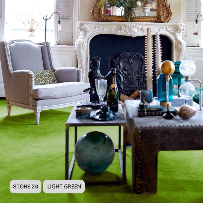 Ковролин STONE (Стоун) 20 • Light Green