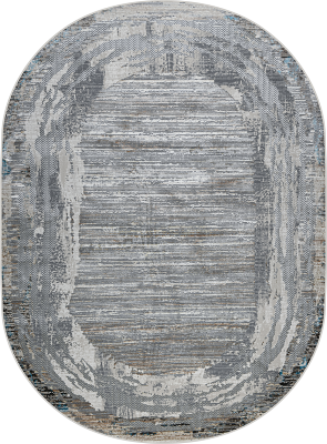 Ковер 37904A oval BLUE FLS / BEIGE FLS