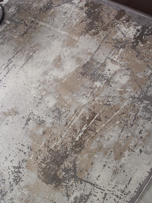 Ковер 3433 - GRAY-BEIGE - Дорожка - коллекция GRAFF