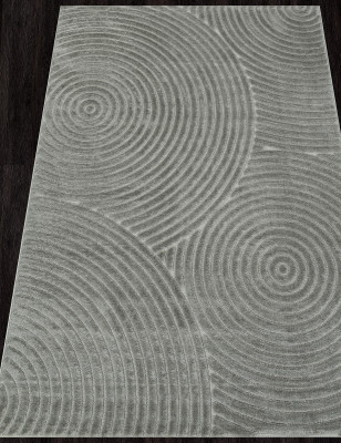 Ковер D798AG - GREY / GREY - Прямоугольник - коллекция JUNO