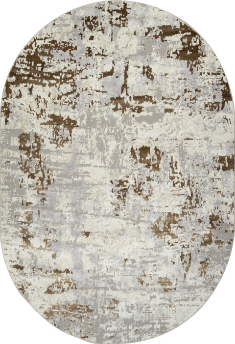 Ковер F284 - BEIGE-GREEN - Овал - коллекция PALERMO