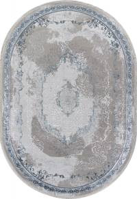 Ковер EFSAN ( ИФСАН ) L278A - CREAM SHRINK / BLUE FDY ( Овал )
