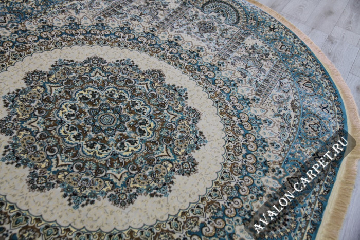 Ковер 20054A oval CREAM / TIFFANY