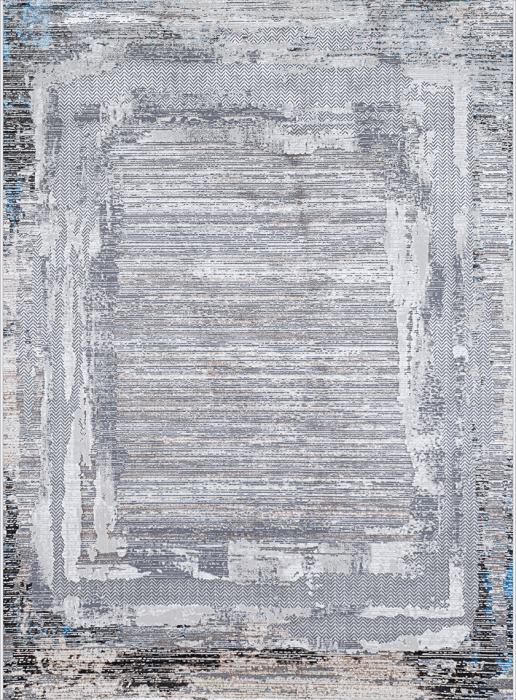 Ковер 37904A r BLUE FLS / BEIGE FLS
