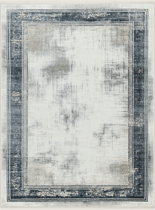 Ковер 38720A stan BLUE / WHITE
