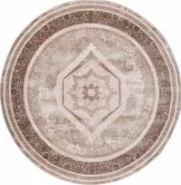 Ковер ARMINA ( АРМИНА ) 04037А - BROWN / BROWN ( Круг )