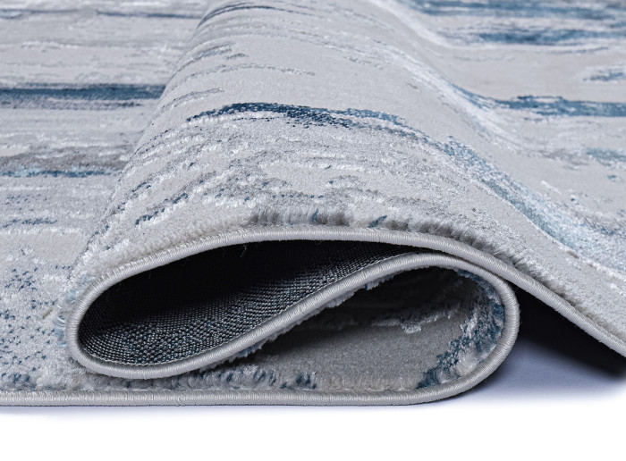 Ковер 37107A r BLUE FLS / L.GREY