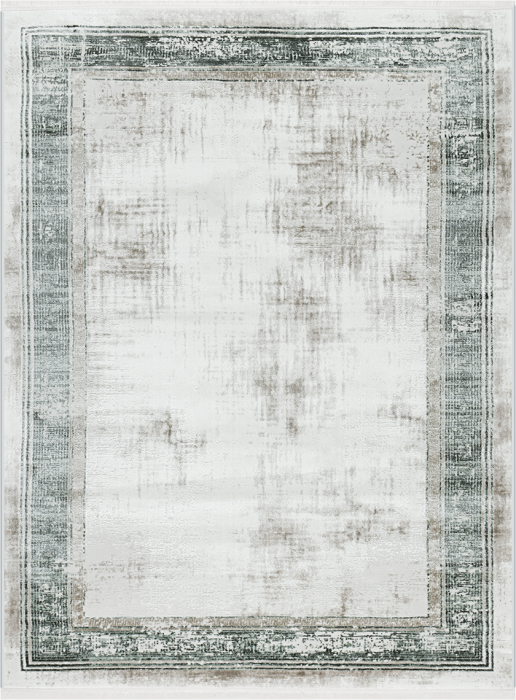 Ковер 38720A stan GREEN / CREAM