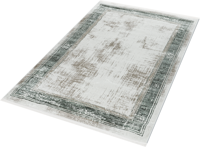 Ковер 38720A stan GREEN / CREAM