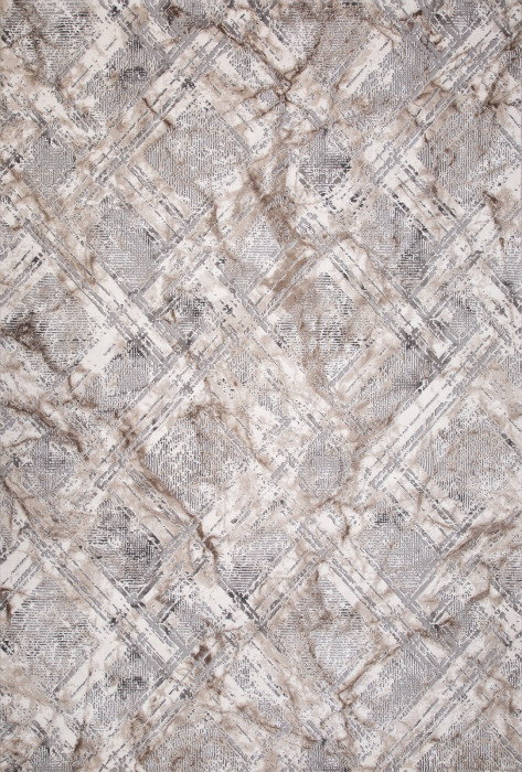 Ковер 04074C - GREY / BROWN - Прямоугольник - коллекция ARMINA