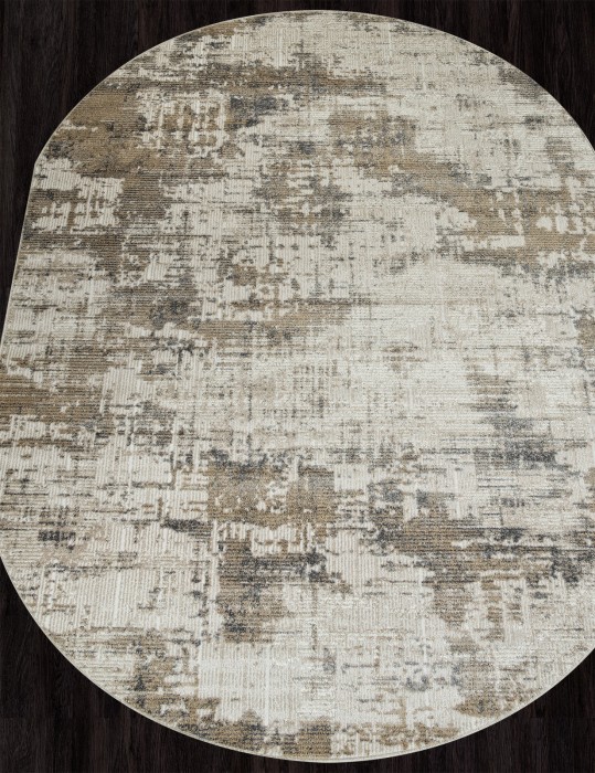 Ковер F230 - BEIGE - Овал - коллекция NATUREL