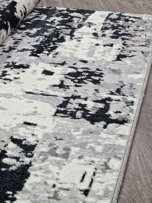 Ковер F284 - DARK GRAY - Дорожка - коллекция PALERMO