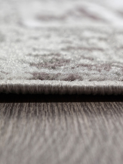 Ковер F394 - GRAY - Овал - коллекция SILVER