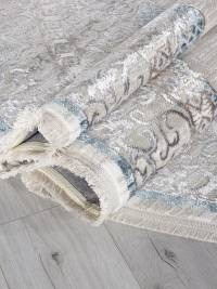Ковер EFSAN ( ИФСАН ) L279A - CREAM SHRINK / BLUE FDY ( Овал )