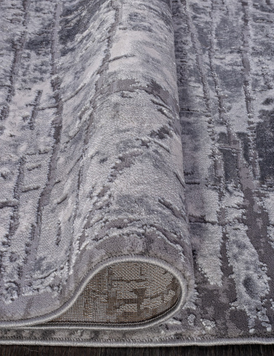 Ковер 03752A - GREY / GREY - Дорожка - коллекция ARMINA