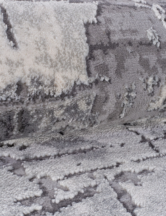 Ковер 03752A - GREY / GREY - Дорожка - коллекция ARMINA