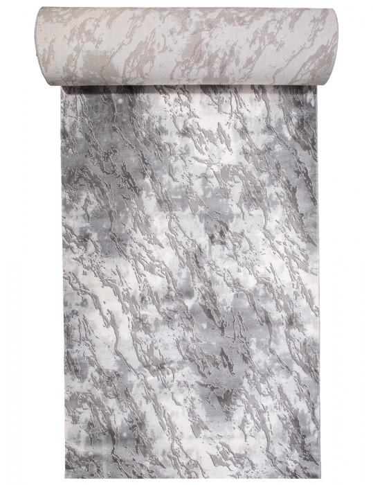 Ковер 04075G - GREY / GREY - Дорожка - коллекция ARMINA
