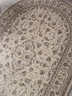 Ковер F014 - CREAM - Овал - коллекция VALENCIA DELUXE