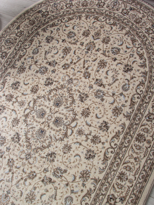 Ковер F014 - CREAM - Овал - коллекция VALENCIA DELUXE