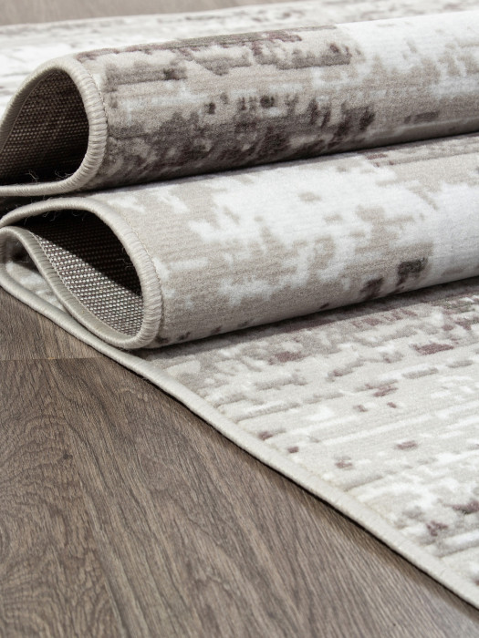 Ковер F394 - GRAY - Прямоугольник - коллекция SILVER