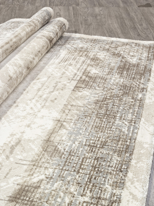Ковер GA019C - GREY / BROWN - Прямоугольник - коллекция ARMINA