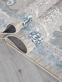 Ковер EFSAN ( ИФСАН ) Q010A - CREAM SHRINK / BLUE FDY