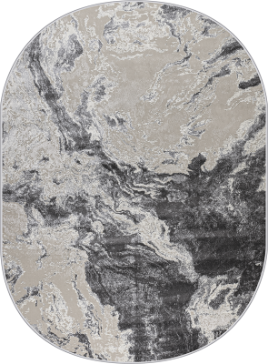 Ковер 38508A oval GREY / L.GREY