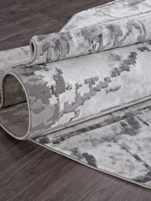 Ковер 03752A - GREY / GREY - Овал - коллекция ARMINA
