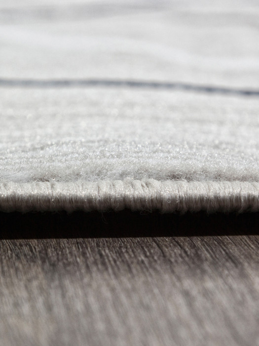 Ковер F395 - GRAY - Овал - коллекция SILVER