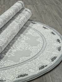 Ковер NENSI ( НЕНСИ ) GL038G - GREY / GREY ( Овал )