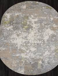 Ковер LIMAN ( ЛИМАН ) F163 - CREAM-GREEN ( Овал )