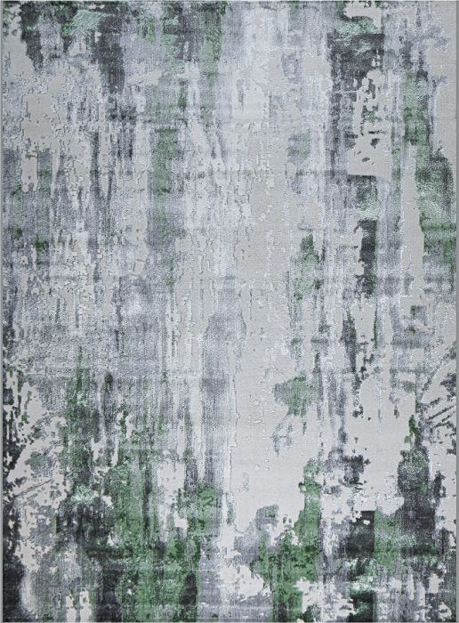 Ковер 37107A stan GREEN FLS / L.GREY