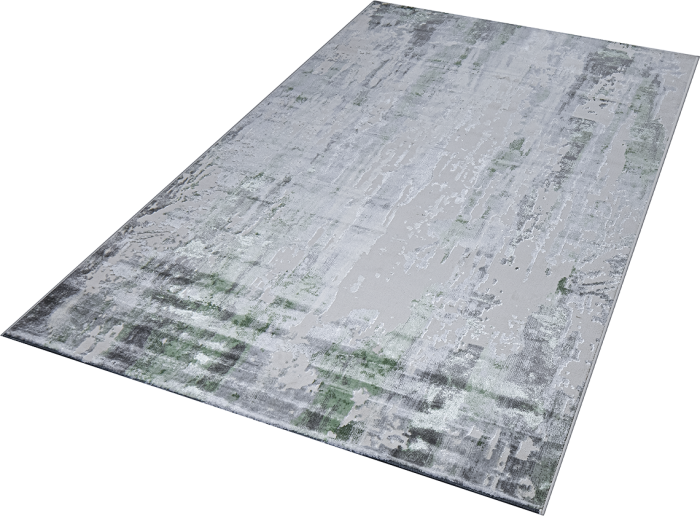 Ковер 37107A stan GREEN FLS / L.GREY