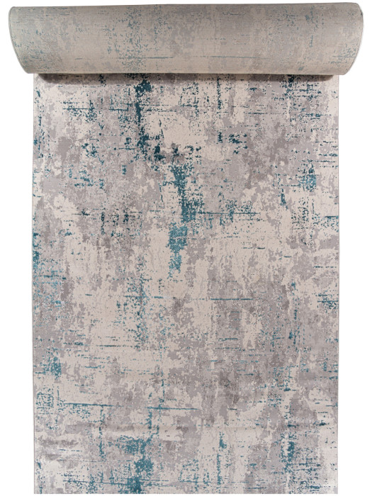 Ковер F169 - CREAM-D.BLUE - Дорожка - коллекция LIMAN