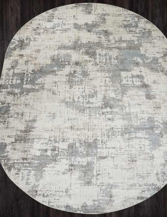 Ковер F230 - BEIGE-BLUE - Овал - коллекция NATUREL