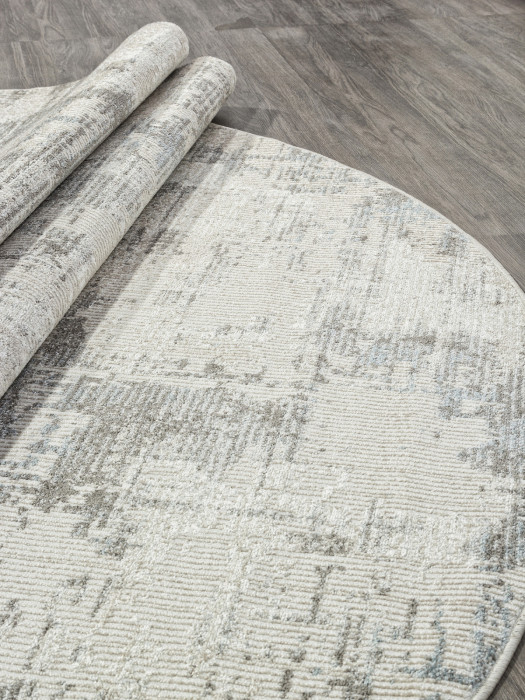 Ковер F230 - BEIGE-BLUE - Овал - коллекция NATUREL