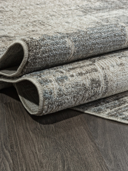 Ковер F230 - BEIGE-BLUE - Овал - коллекция NATUREL