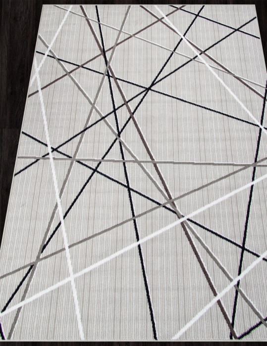 Ковер F395 - GRAY - Прямоугольник - коллекция SILVER