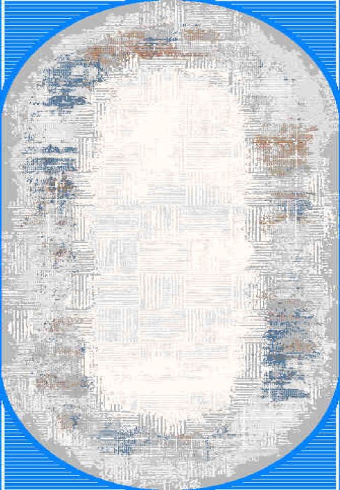 Ковер GA020N - GREY / MULTI - Овал - коллекция ARMINA