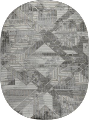 Ковер 40769A oval GREY / L.GREY