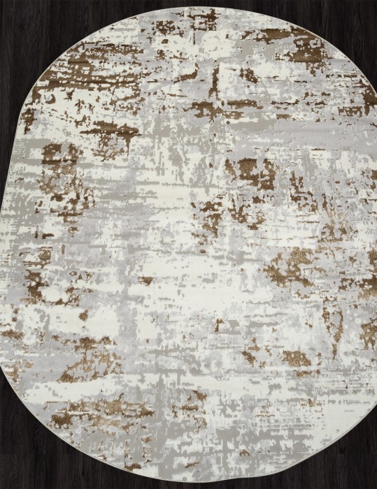 Ковер F284 - GRAY-GREEN - Овал - коллекция PALERMO