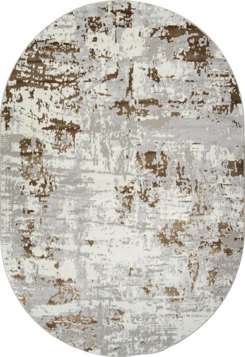 Ковер F284 - GRAY-GREEN - Овал - коллекция PALERMO