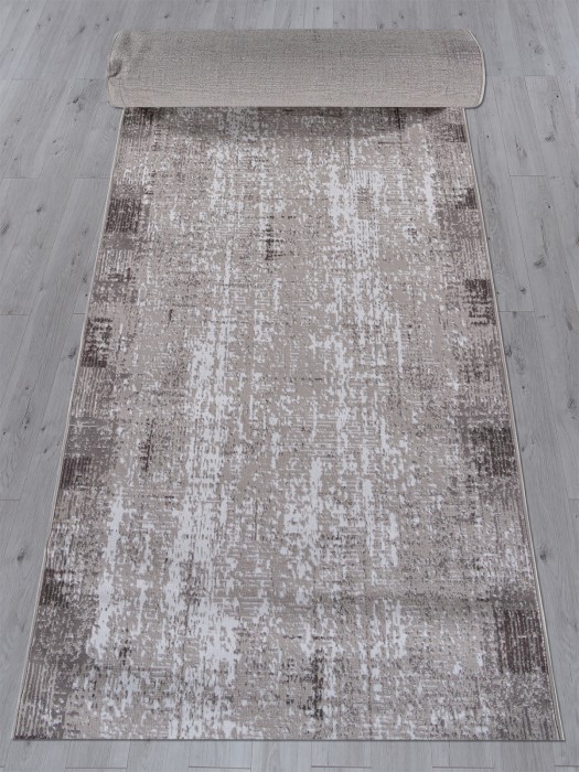 Ковер F396 - GRAY - Дорожка - коллекция SILVER