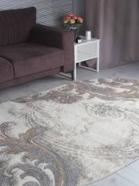 Ковер TORNADO ( ТОРНАДО ) D754 - BEIGE 2 ( Овал )