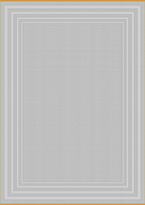 Ковер 00654 - GREY - Прямоугольник - коллекция DUBAI