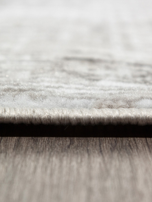 Ковер F396 - GRAY - Овал - коллекция SILVER