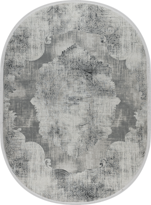 Ковер 36560A oval GREY / GREY