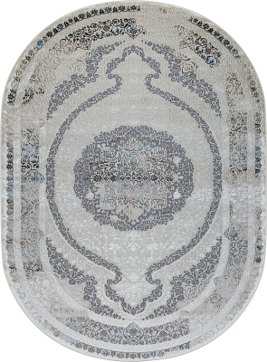 Ковер 37906B oval CREAM FLS / BEIGE FL