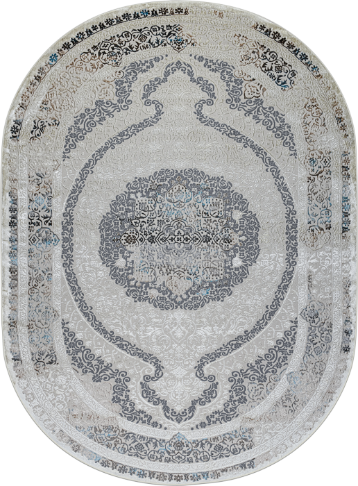 Ковер 37906B oval CREAM FLS / BEIGE FL