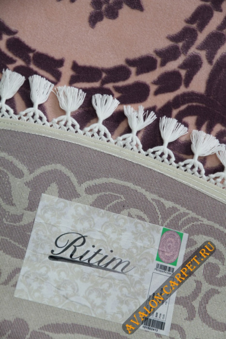 Ковер P4204B oval LILA / LILA